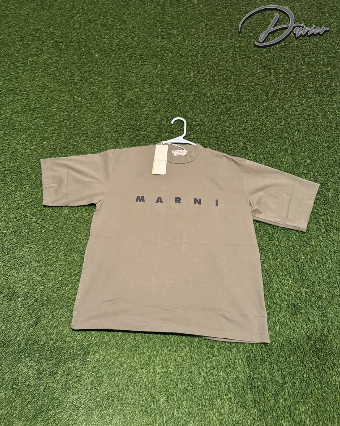 Army Green Baby Marni Tee